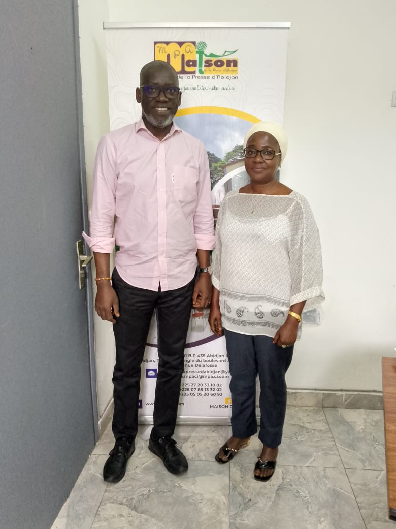 Rencontre entre l'URPCI et la Maison de la Presse d'Abidjan pour la Mise en Place d'un Système de Veille Médias